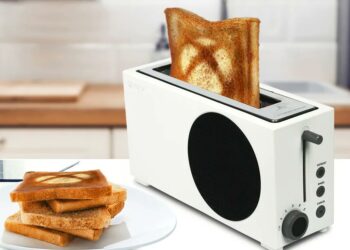 Microsoft presenta una tostadora con forma de Xbox Series S