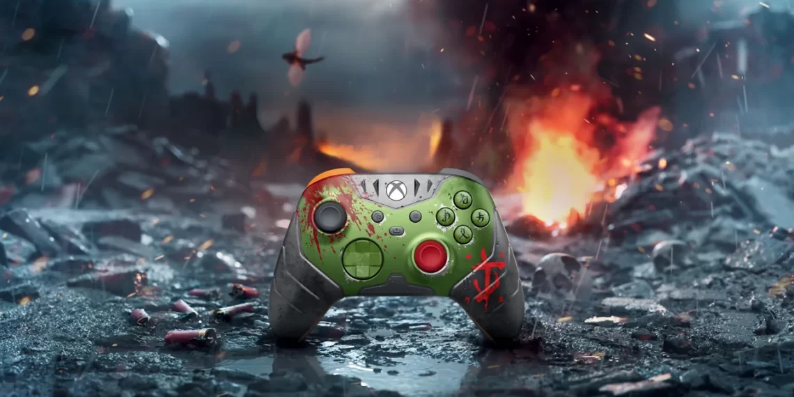 Xbox revela un nuevo control edición limitada de DOOM: The Dark Ages
